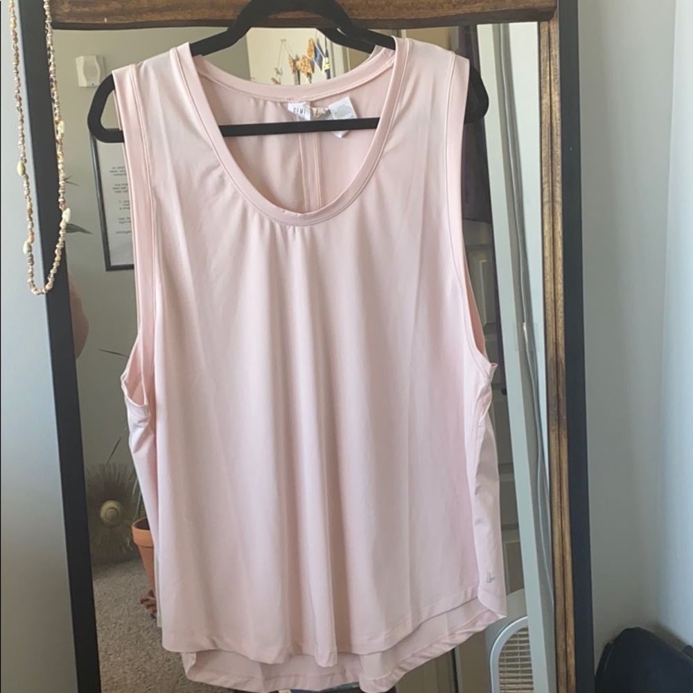Fabletics Kortney Blush Pink Workout Top